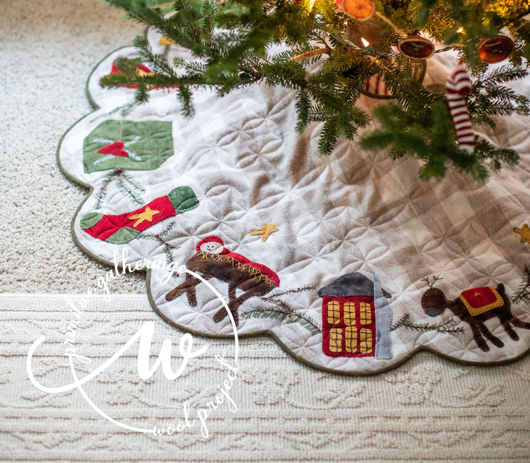 Holiday Time Tree Skirt 